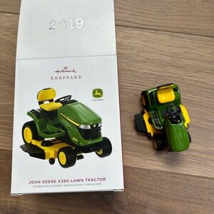 2019 Hallmark John Deere X390 Lawn Tractor ornament
